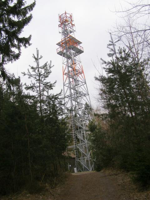 Rozhledna na Kbílu